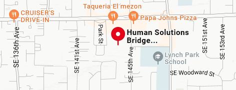 Map of "Human Solutions" Bridges Housing